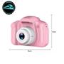 Imagem de Câmera Digital Rosa 2.0" LCD, 2MP, Zoom 4x