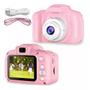 Imagem de Câmera Digital Rosa 2.0" LCD, 2MP, Zoom 4x