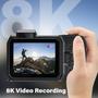 Imagem de Câmera Digital Tupsio 8K UHD 70MP à Prova D'Água (33m) com Cartão de 32GB