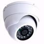 Imagem de Camera Dome Infra Vermelho 24 Leds HD Kit 4 Uni c/ acessórios ..