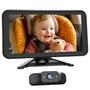 Imagem de Câmera Espelho Retrovisor Bebê Babyvue BV1 - Visão Noturna 1080P HD