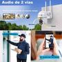 Imagem de Câmera Externa Ip Wifi Prova D'água Infravermelho Zoom - Inova