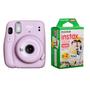 Imagem de Câmera Fujifilm Instax Mini 11 lilás roxa com 20 filmes