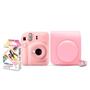 Imagem de Câmera Fujifilm Instax Mini 12 Rosa + Bolsa + Filme Macaron