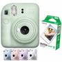 Imagem de Câmera Fujifilm Instax Mini 12 Verde Menta Revela Foto + 10 Fotos