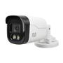 Imagem de Câmera Full Color Branca Smart LED Alta resolução Full HD 1080P Alcance 20m IP66 3,6mm Giga - GS0561