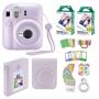 Imagem de Câmera instantânea Fujifilm Instax Mini 12 lilás roxo + kit de acessórios