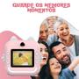 Imagem de Câmera Instantânea Infantil Filmadora Full Hd Impressora Criança Presente Divertida Jogo