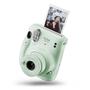 Imagem de Câmera Instax Mini 11 Instantânea Fujifilm Verde Pastel Espelho Selfie - Máquina Tirar Foto na Hora + 10 Filmes Sky Blue