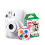 Imagem de Câmera Instax Mini 12 Branca com Lentes Color Instax Mini 4 cores (brinde)