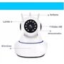 Imagem de Câmera Ip 360 3 Antenas Camera IP Wifi com Áudio
