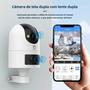 Imagem de Câmera IP 4K PTZ Externa à Prova D'Água com Lente Dupla, WiFi 5G e Rastreamento Automático