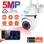 Imagem de Câmera IP 5MP 5G WiFi PTZ - Rastreamento Humano, 4x Zoom e Visão Noturna