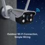 Imagem de Camera Ip Bullet Tp-Link Vigi C340-W 4Mp Lente 4Mm Wifi 2.0