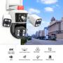 Imagem de Câmera IP Externa 8K 16MP WiFi - Zoom 10X, Quatro Lentes, Auto Tracking e À Prova D'Água