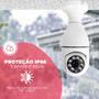 Imagem de Camera Ip Inteligente Lampada Segurança Yoosee Wifi Smart Panoramica Extern