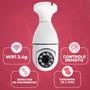 Imagem de Camera Ip Inteligente Lampada Segurança Yoosee Wifi Smart Panoramica Extern