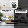 Imagem de Camera Ip Segurança Lampada Panoramica Wifi Espia 360 Prova D'água