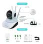 Imagem de Câmera IP WiFi 360º Visão Noturna Microfone Full HD