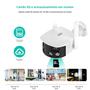 Imagem de Câmera IP WiFi 4K 8MP com Lente Dupla 180° - Detecção Humana por IA