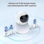 Imagem de Câmera IP WiFi FHD PTZ Inteligente - Rastreamento Automático, Monitoramento de Bebê, Compatível com Google e Alexa