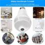 Imagem de Camera Ip Wifi Infravermelho Lampada Led 360º Panorâmica