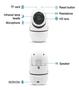 Imagem de Camera Ip Wifi Robo Inova Onvif Audio Varredura Automática