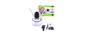 Imagem de Camera Ip Wifi Robozinho Baba Eletrônica Com Audio Monitoramento