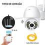 Imagem de Câmera Ip Wifi Rotativa Externa Dome Prova De Água Hd Yoosee
