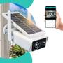 Imagem de Câmera Ip Wifi Segurança Ip66 Energia Solar Recarregavel Full Hd Smart  Noturna Externa Prova D'água IP66