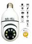 Imagem de Câmera Ip Wifi Speed Dome Wifi Segurança Lâmpada Robô Giratória Sensor Movimento Com áudio