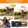 Imagem de Câmera IWEUKJLO 4K 48MP com Cartão SD de 32GB - Zoom Digital 16X