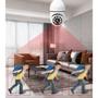 Imagem de Câmera lampada inteligente Wireless infra IP Full HD 2.0 megapixels Onvif, Holofote, Auto Tracking
