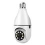 Imagem de Camera lampada robo wifi com audio cartão de memoria E aplicativo no celular para acesso remoto