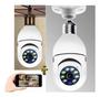 Imagem de Camera lampada robo wifi com audio cartão de memoria E aplicativo no celular para acesso remoto