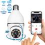 Imagem de Câmera Lâmpada Wi-Fi 360 com Conexão Wi-Fi