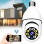 Imagem de Câmera Lâmpada Wi-Fi 360 com Conexão Wi-Fi