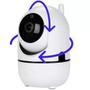 Imagem de Câmera Robô Wifi Auto Tracking Monitore Filhos Idosos E Pet Com Audio Microfone Controle No Celular 