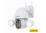 Imagem de Câmera Segurança Ip Wifi Inteligente Onvif 3MP Giratório Auto Tracking Externo IA