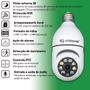 Camera Segurança Panoramica Lampada Wifi Espia C/rastreio Orbitronic Imagem de Camera Segurança Panoramica Lampada Wifi Espia C/rastreio Orbitronic