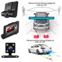 Imagem de Câmera Veicular Automotiva Carro 3 Cameras Interna Externa