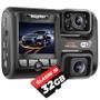 Imagem de Camera Veicular Dashcam D30h WiFi GPS + 32GB Display Automotiva Full HD Carro Noturna 2 Lentes Interna e Frontal