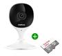 Imagem de Câmera Wifi Imx Mibo Full Hd Intelbras Branca C/ Cartao 64gb