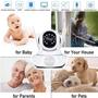 Imagem de Câmera Wireless 360 Graus 720p Babá Com Cartão de Memória
