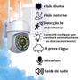 Imagem de Camera Yoosee 8161 Wi-Fi à prova d'água sensor de presença
