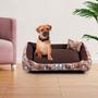 Imagem de Caminha Cama Cachorro Gato Com Zíper 50x40cm Tamanho P 2 Pçs