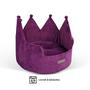 Imagem de Caminha De Cachorro Crown Bed - Ultra Macia - Roxo - G