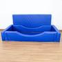 Imagem de Caminha Montessori Espuma e material sintético Berço Nacional 150 x 80cm com colchão escolha a cor
