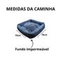 Imagem de Caminha Pet Cama Cachorro Gigante Gg Caminha Soft 70 X 70cm Cinza