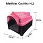 Imagem de Caminha Pet Gato Premium E Casinha Proteção UV Solar N2 Rosa